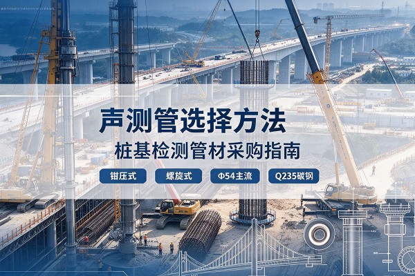 甘泉声测管选型标准